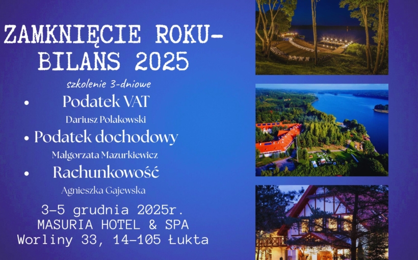 ZAMKNIĘCIE ROKU- BILANS 2025
